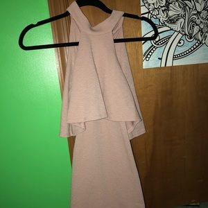 Fashion Nova blush mini dress